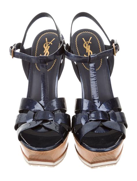 ysl tribute sandal wide feet|st laurent tribute sandals reviews.